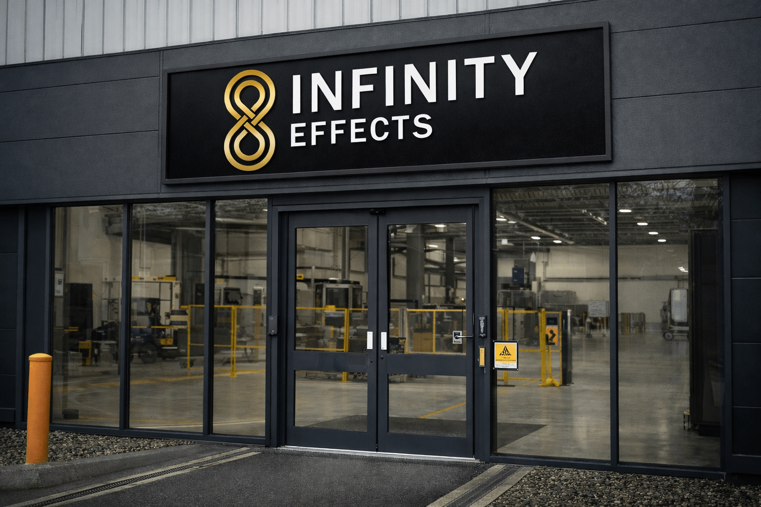 infinity effects shop front