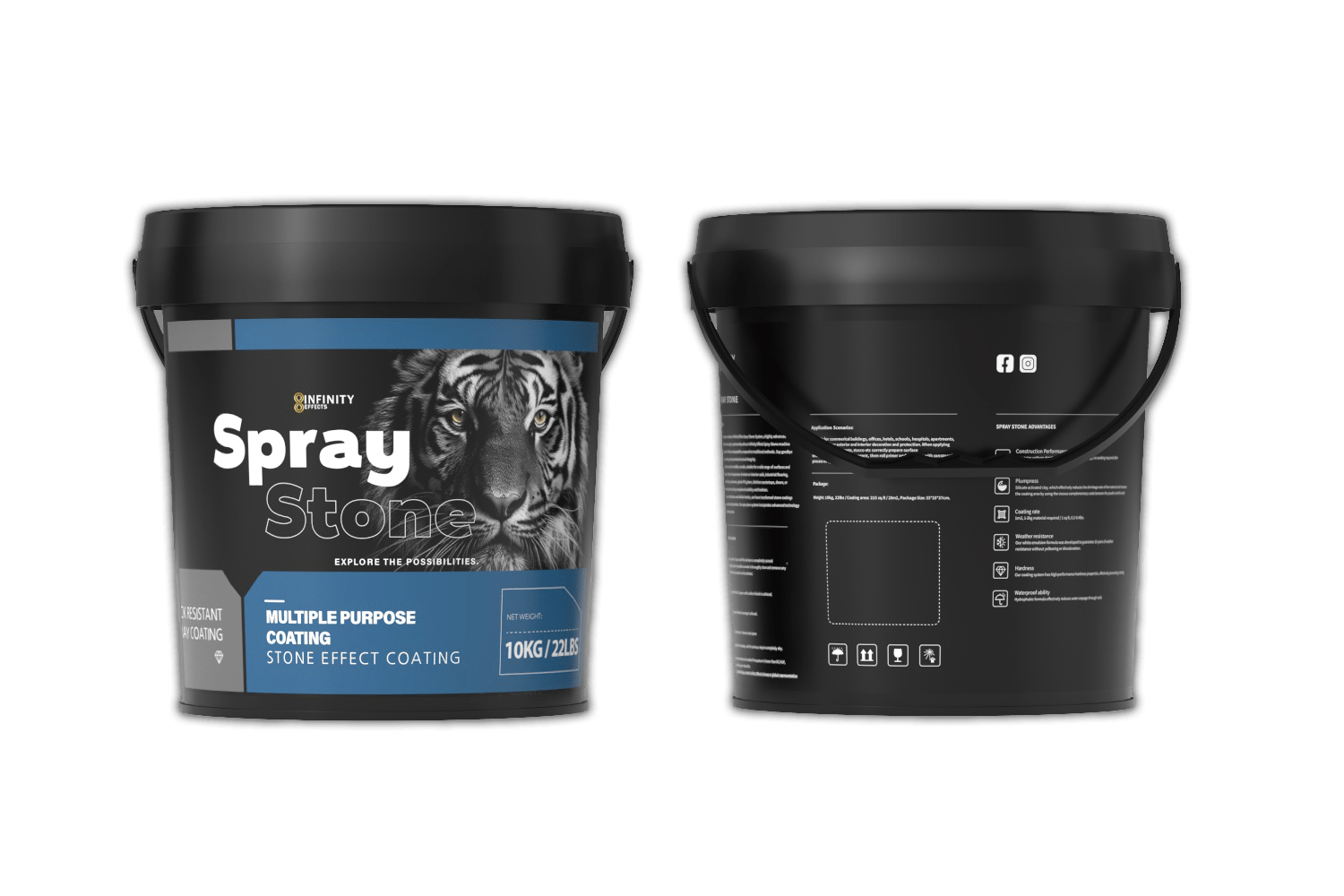 spray stone bucket home page